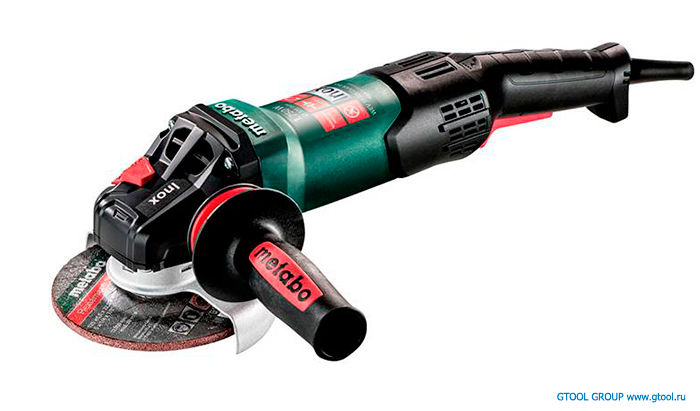 Угловая шлифовальная машина Metabo WEV 17–125 Quick Inox RT