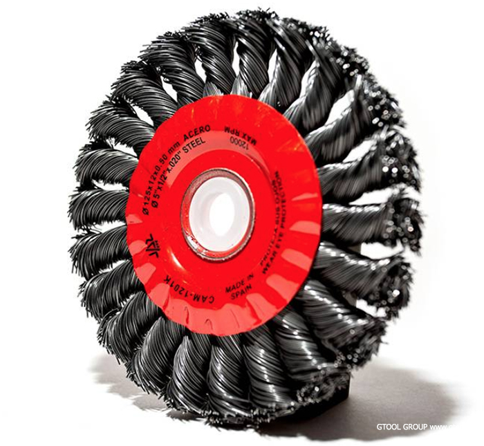 Щетки дисковые жгутовые d125 (ст. 0,5)
