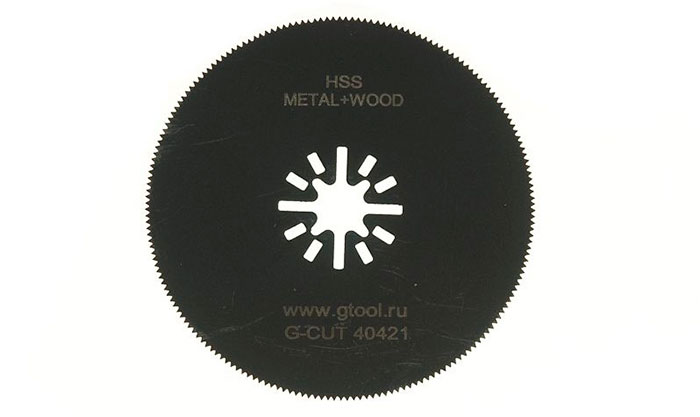 Пильное полотно GTOOL G-Cut , HSS, диаметр 80мм