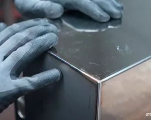 Шлифовка сатинирование корпусов из нержавеющей стали
