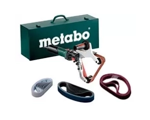 Обзор Metabo RBE 15-180 Set ленточной шлифовальной машины для труб с электроникой