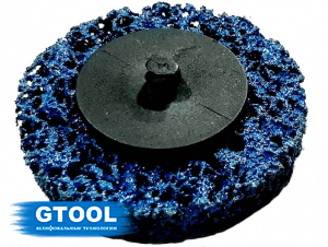 фото Зачистной круг GTOOL CD синий d75 QCD, уп-ка 10шт