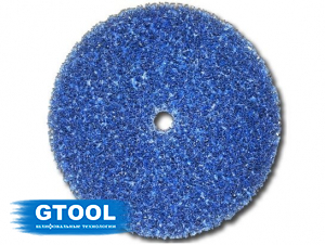 фото Зачистной круг GTOOL CD синий d150*15*13мм, уп-ка 3шт