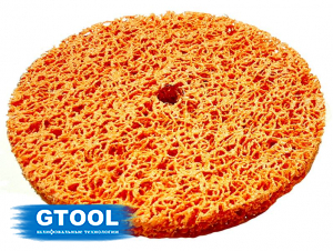 фото Зачистной круг GTOOL CD оранжевый 150*15*13мм, уп-ка 3шт