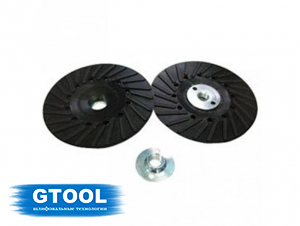 фотография Опорная тарелка под фибровые круги d125мм фото Опорная тарелка под фибровые круги d125мм